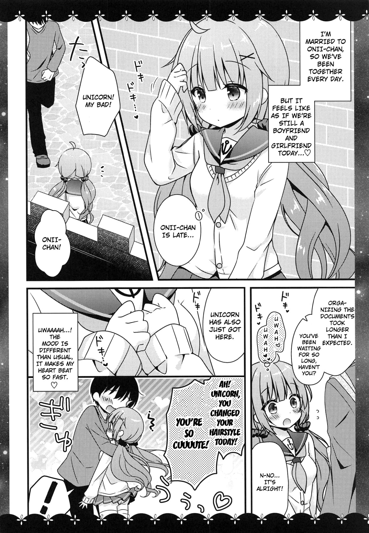 Hentai Manga Comic-Could We Do It... Right Here?-Read-4